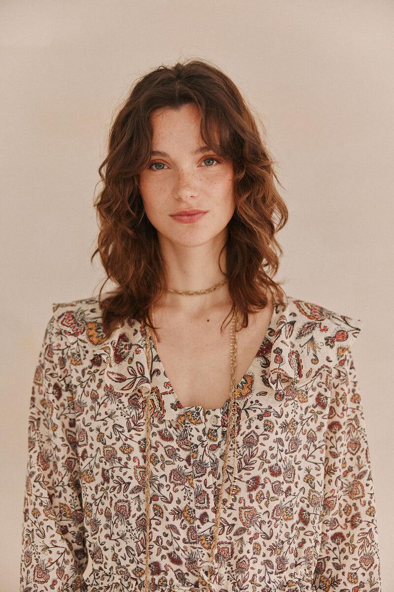 pedro del hierro Lorena. Vestido estampado Ofertas especiales