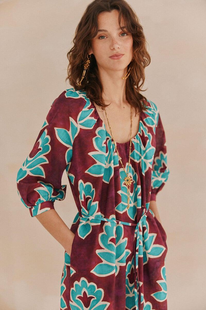 pedro del hierro Celina. Vestido estampado En oferta