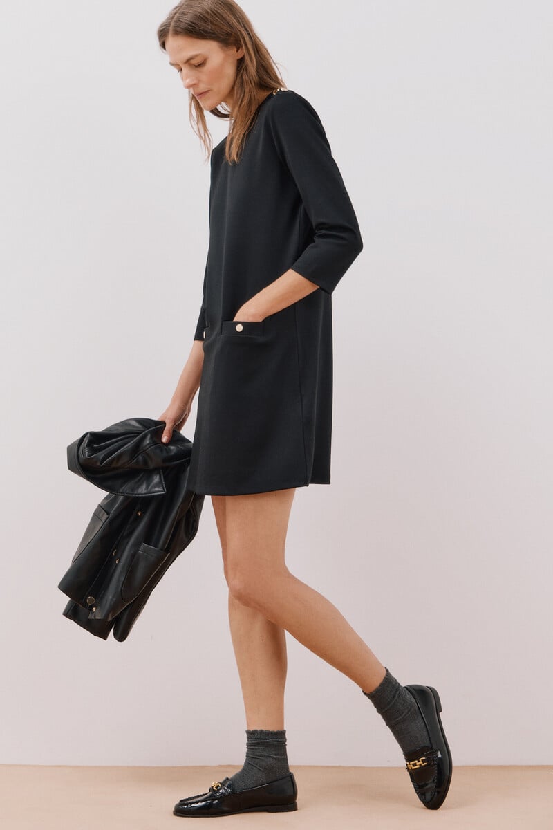 pedro del hierro Vestido corto elástico Liquidación