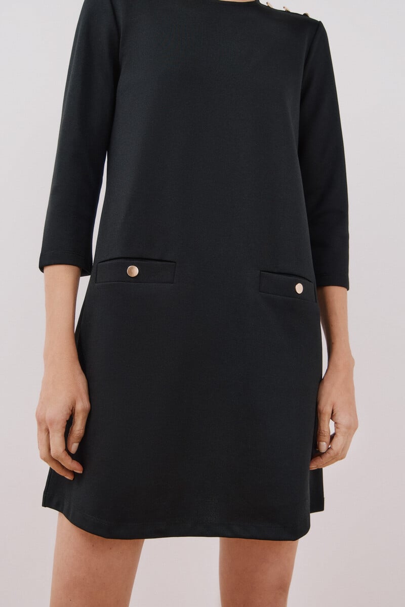 pedro del hierro Vestido corto elástico Liquidación