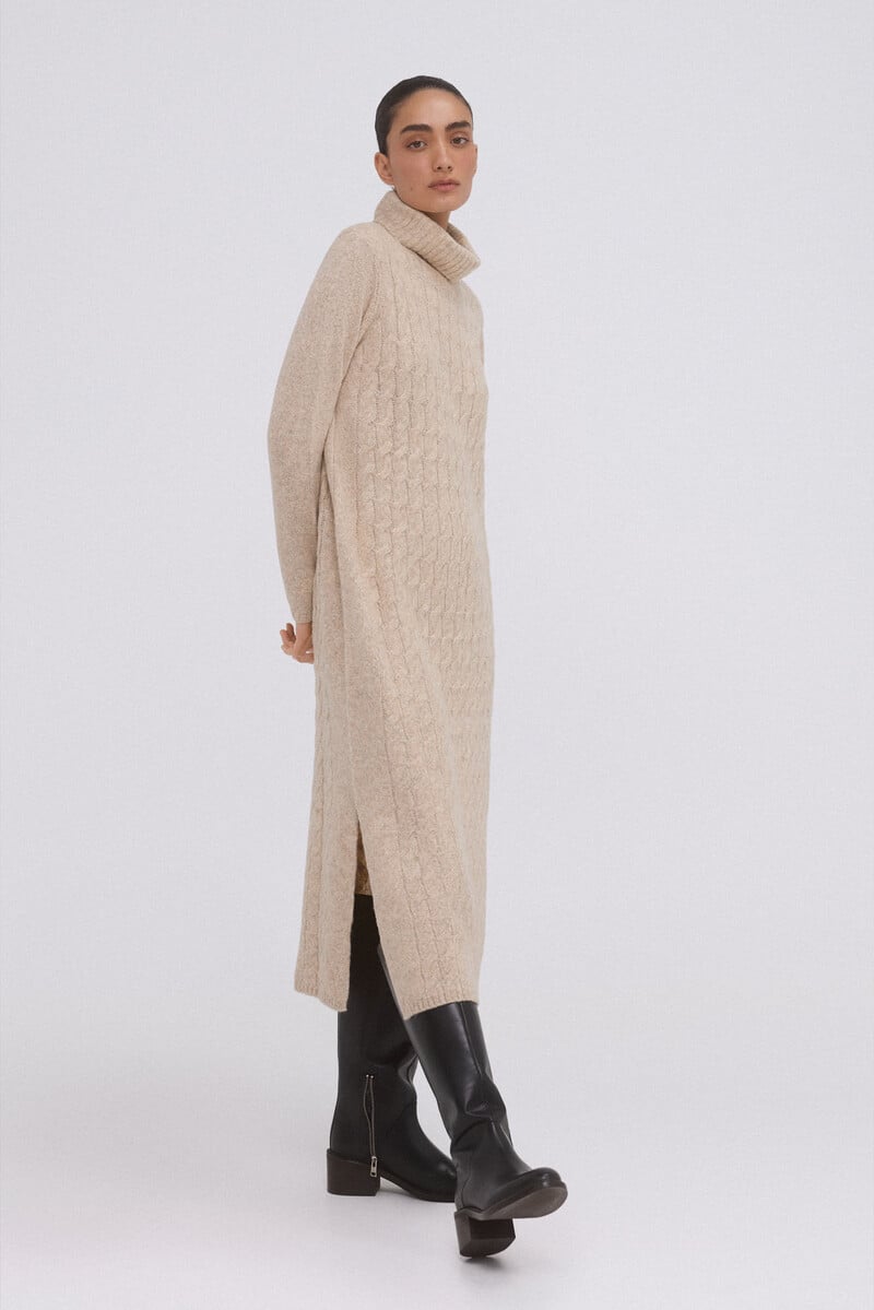 pedro del hierro Vestido de punto ochos centrales Liquidación