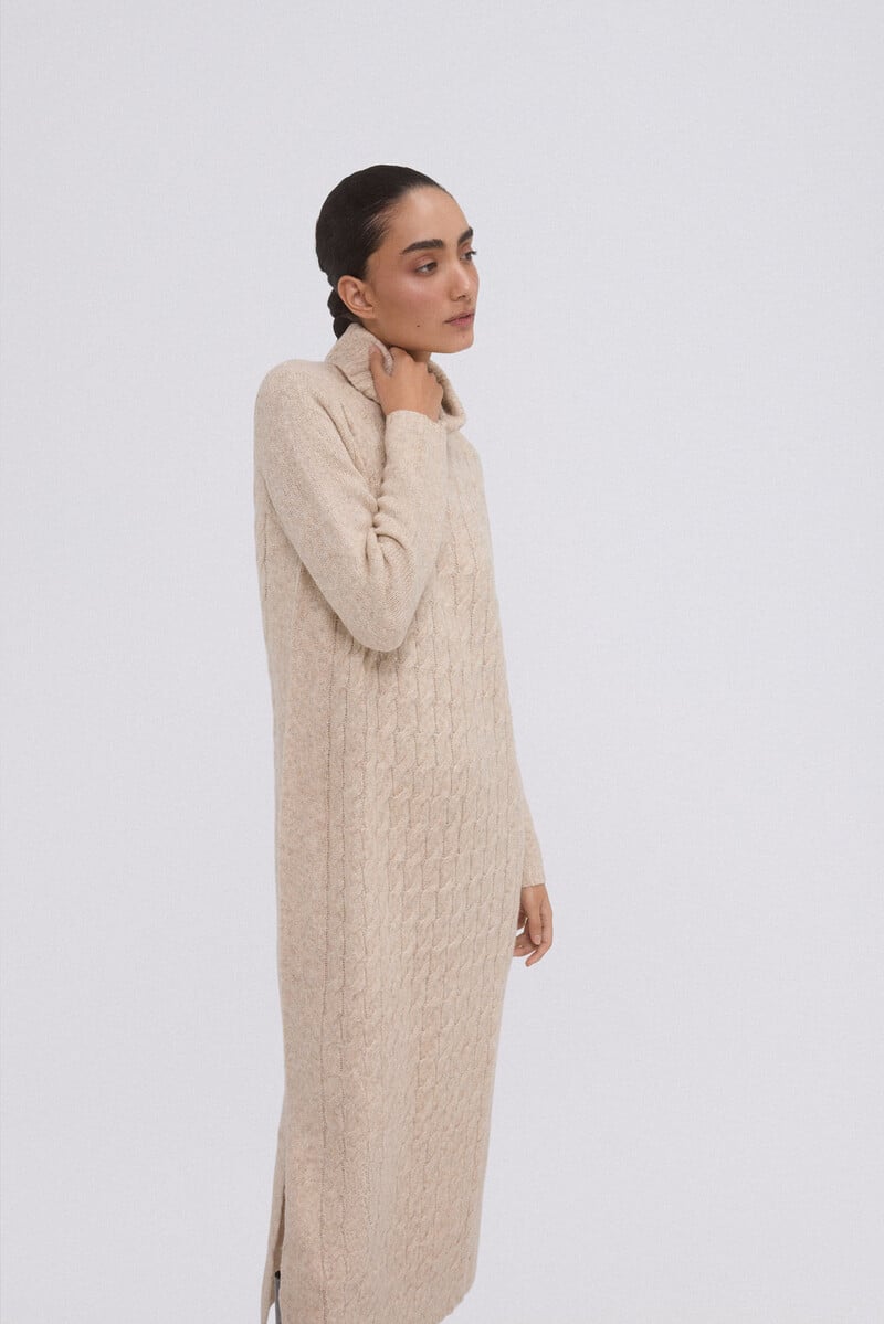 pedro del hierro Vestido de punto ochos centrales Liquidación