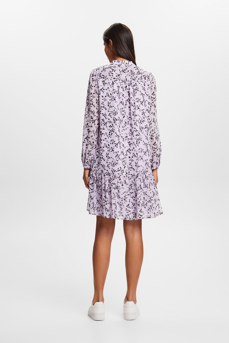 pedro del hierro Vestido corto sostenible estampado floral 2025