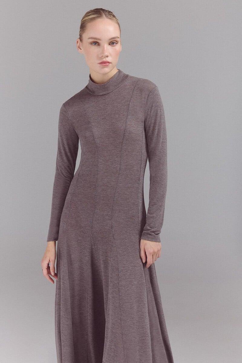 pedro del hierro Vestido largo punto Outlet