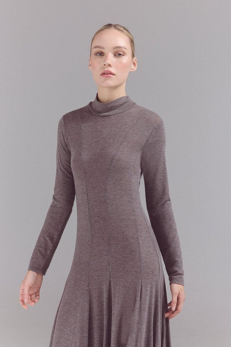 pedro del hierro Vestido largo punto Outlet