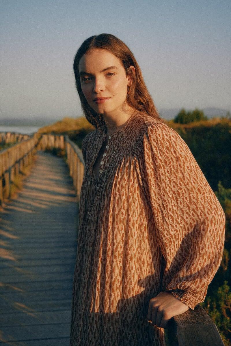 pedro del hierro Rania. Vestido estampado Venta caliente