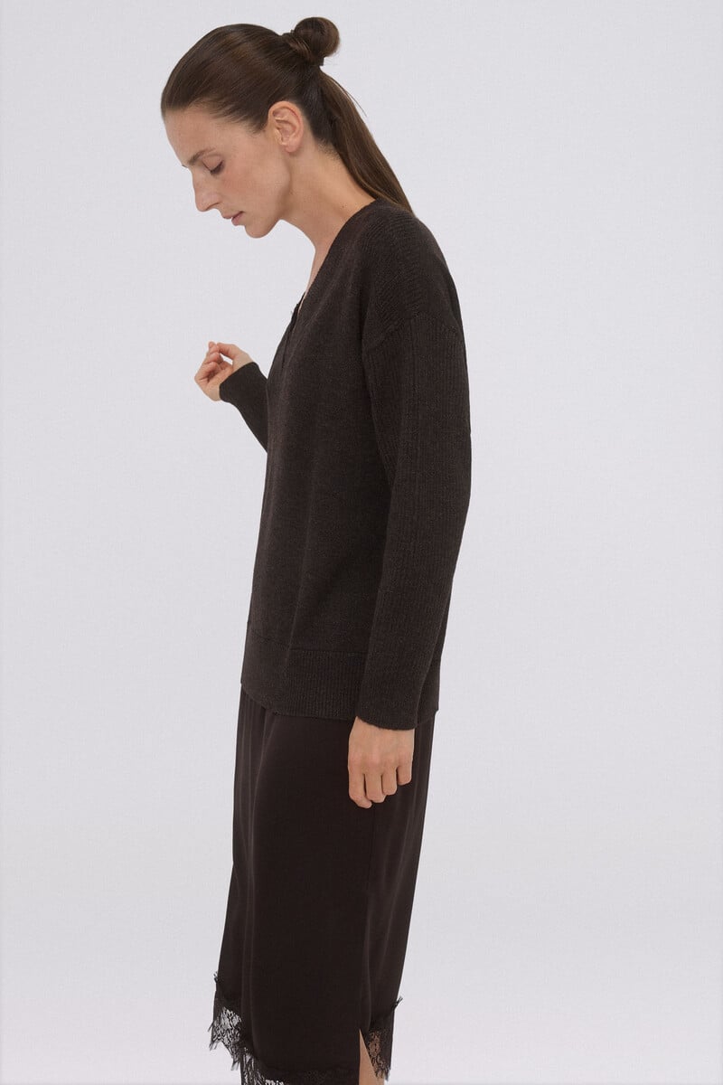 pedro del hierro Vestido de punto lencero Envío gratis