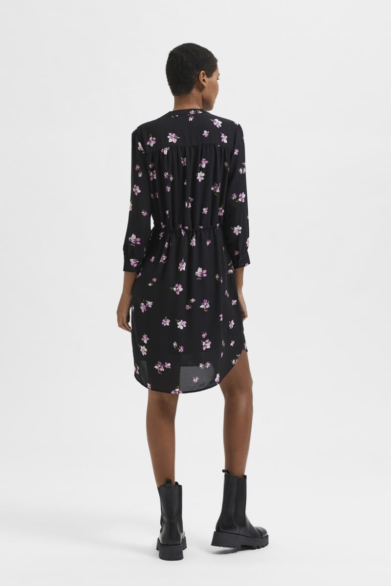 pedro del hierro Vestido camisero de manga larga confeccionado con materiales reciclados ÚLTIMAS EDICIONES