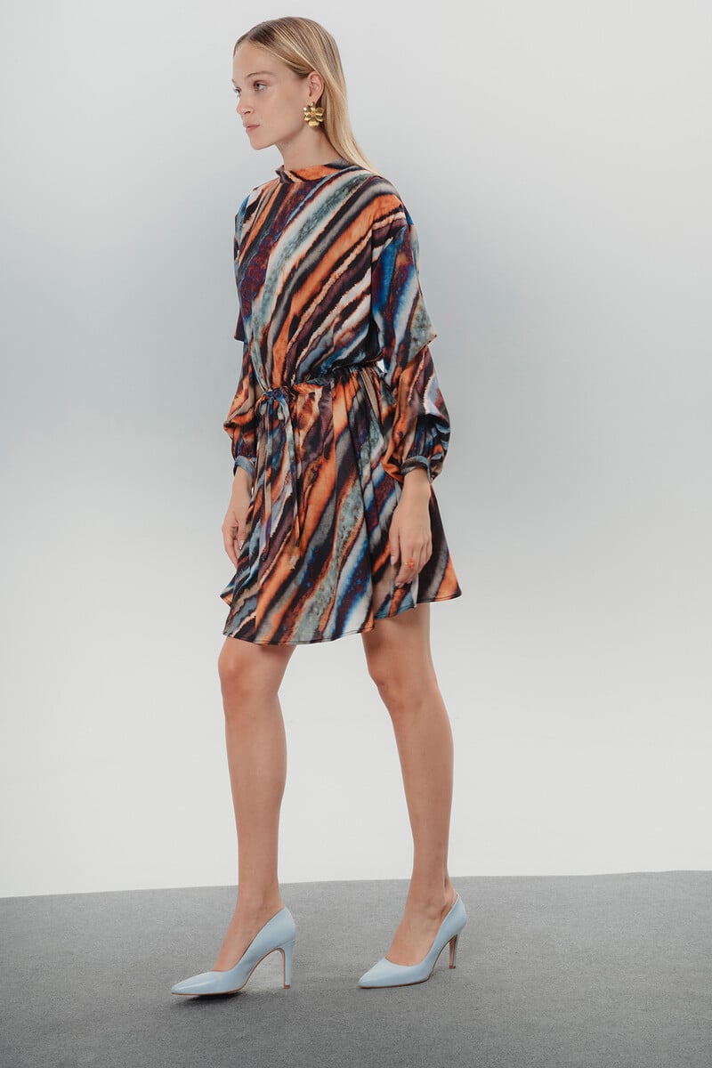 pedro del hierro Vestido corto de manga larga Madrid Promoción por tiempo limitado