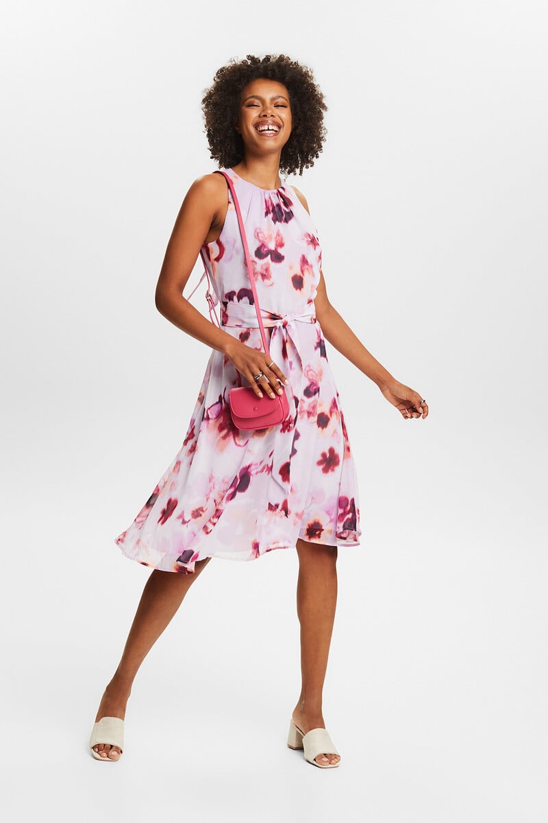 pedro del hierro Vestido corto estampado floral Liquidación