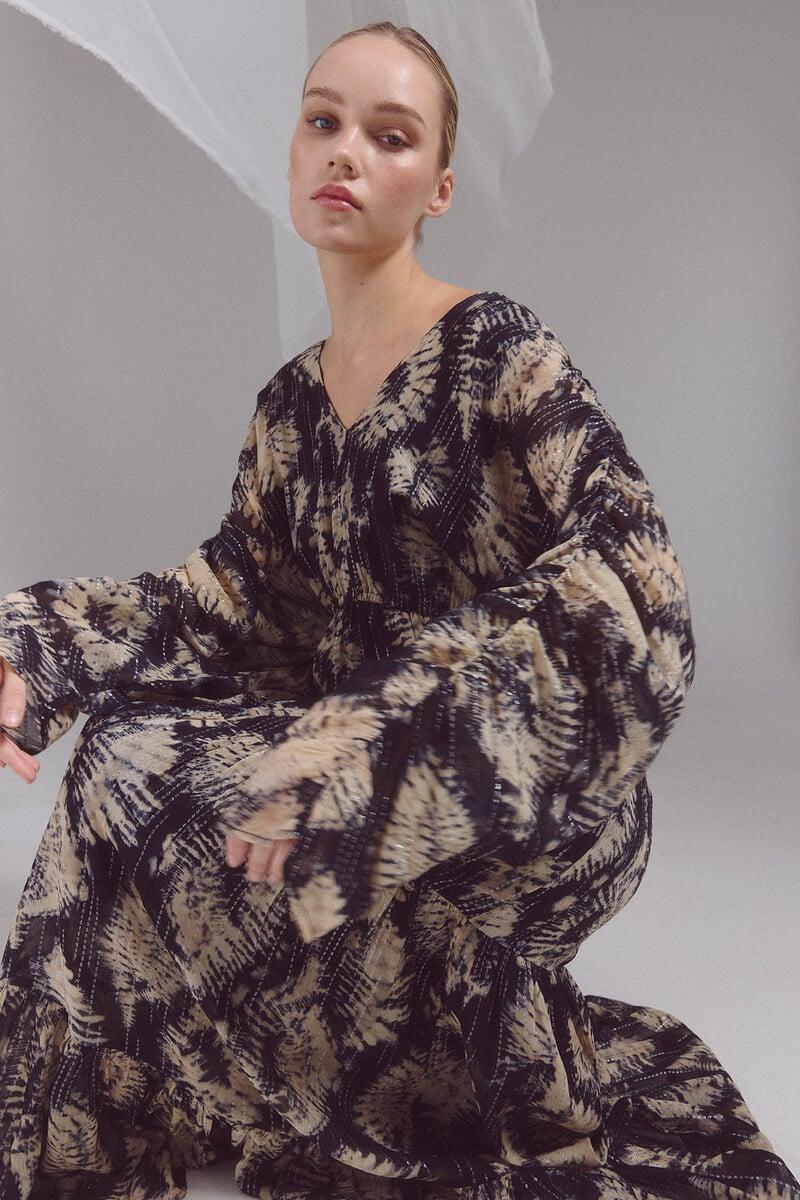 pedro del hierro Vestido tie dye lurex Descuentos del mes