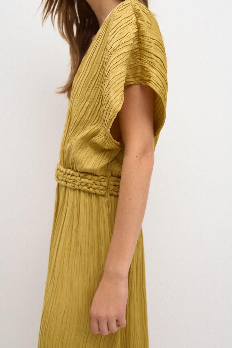 pedro del hierro Clara. Vestido plisado Ofertas de temporada