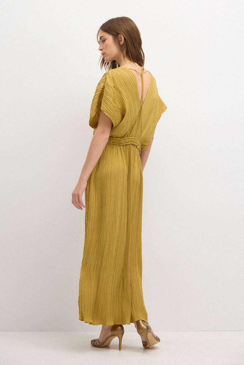 pedro del hierro Clara. Vestido plisado Ofertas de temporada