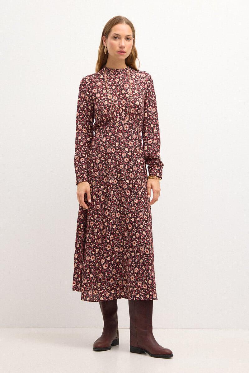 pedro del hierro Raisa. Vestido estampado Ofertas especiales