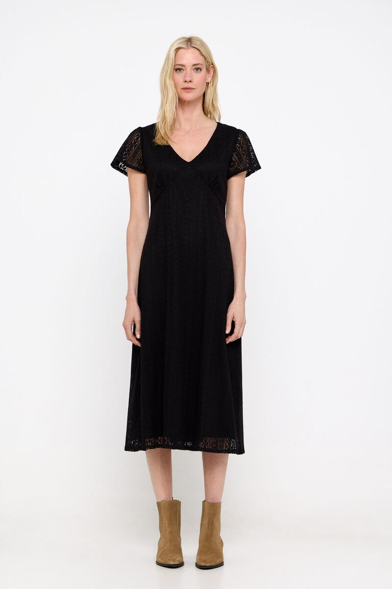 pedro del hierro Vestido efecto encaje Grandes ahorros