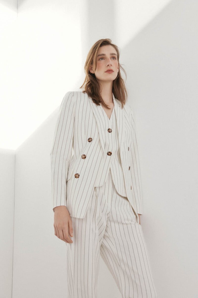 pedro del hierro Blazer cuello solapa Precio ultrabajo