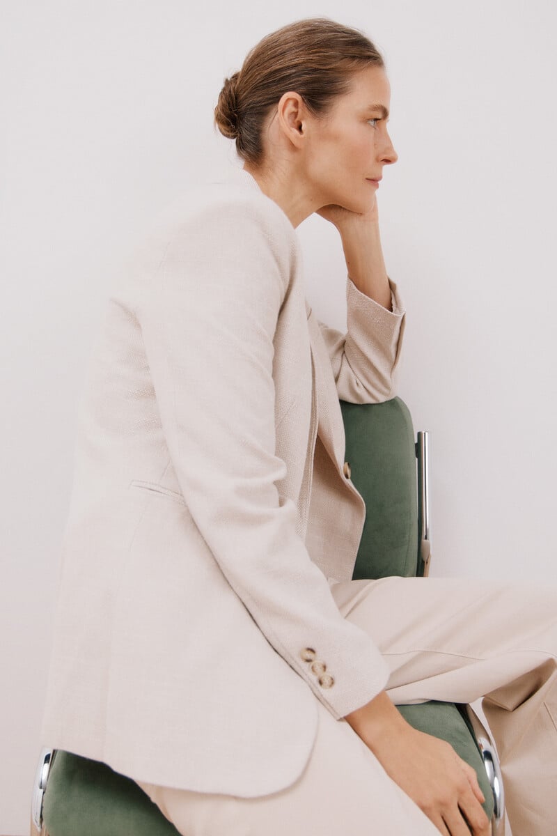 pedro del hierro Blazer textura En línea