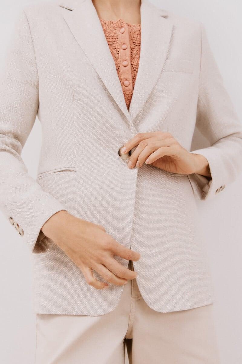 pedro del hierro Blazer textura En línea
