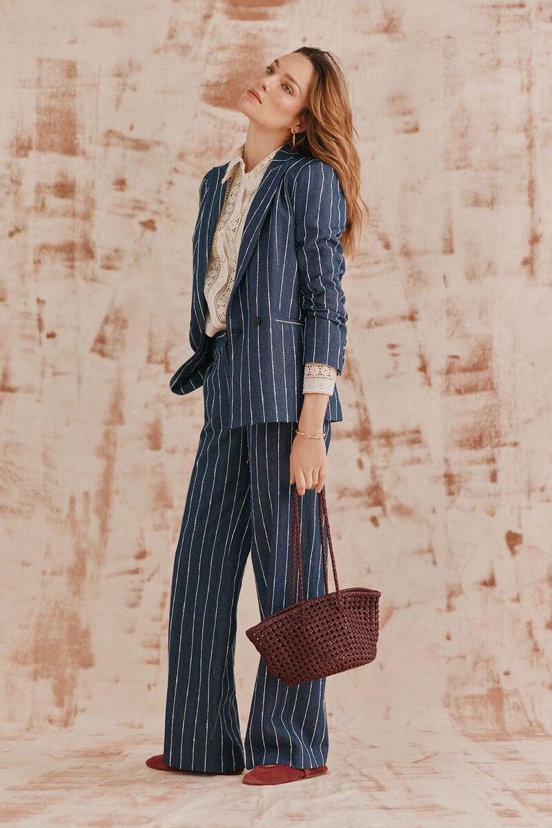 pedro del hierro Elvira. Blazer rayas Outlet online