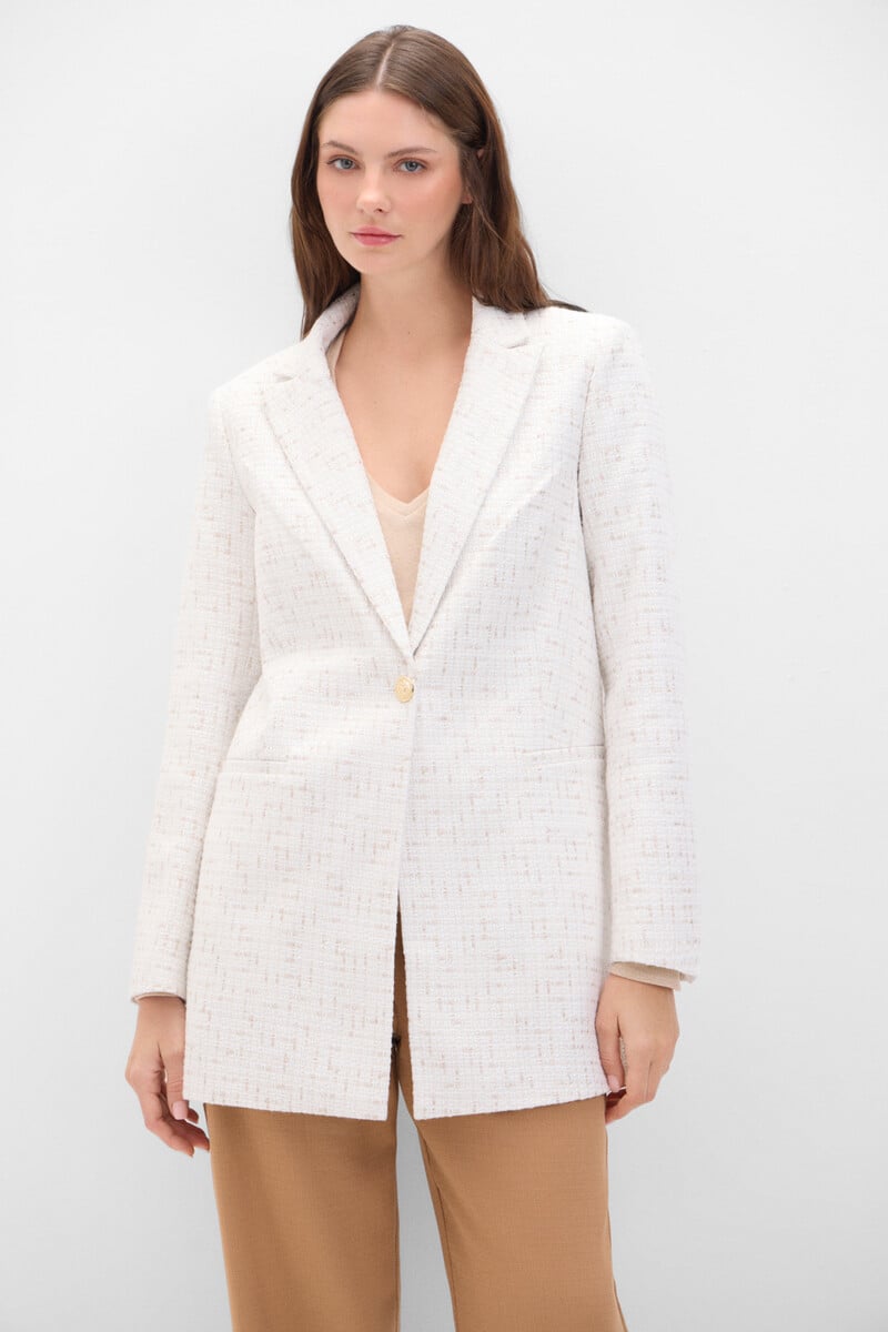 pedro del hierro Blazer levita cuadros Rebajas baratas
