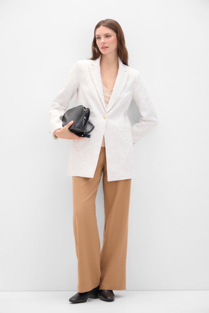 pedro del hierro Blazer levita cuadros Rebajas baratas