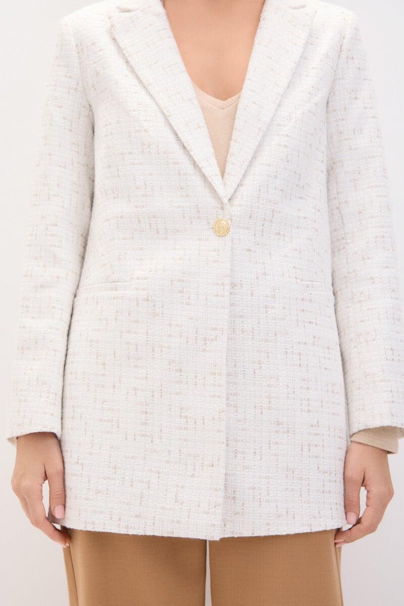 pedro del hierro Blazer levita cuadros Rebajas baratas