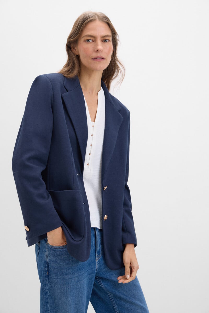 pedro del hierro Blazer de punto piqué Los más vendidos