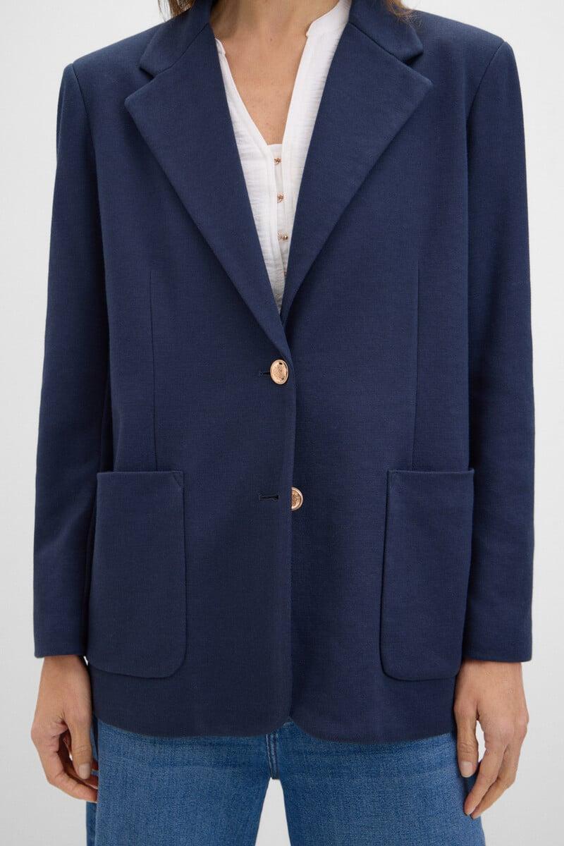 pedro del hierro Blazer de punto piqué Los más vendidos