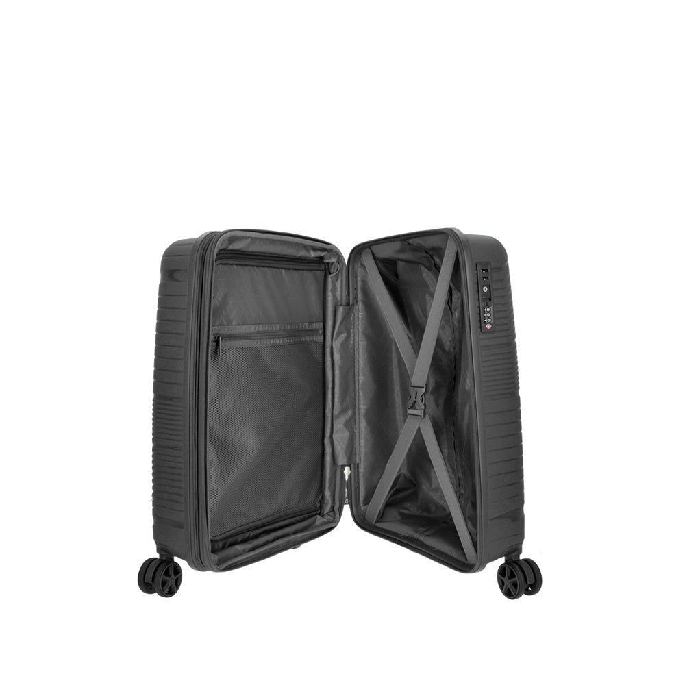 saxoline Maleta de cabina Argenta Impact Pro negra Precios de Black Friday