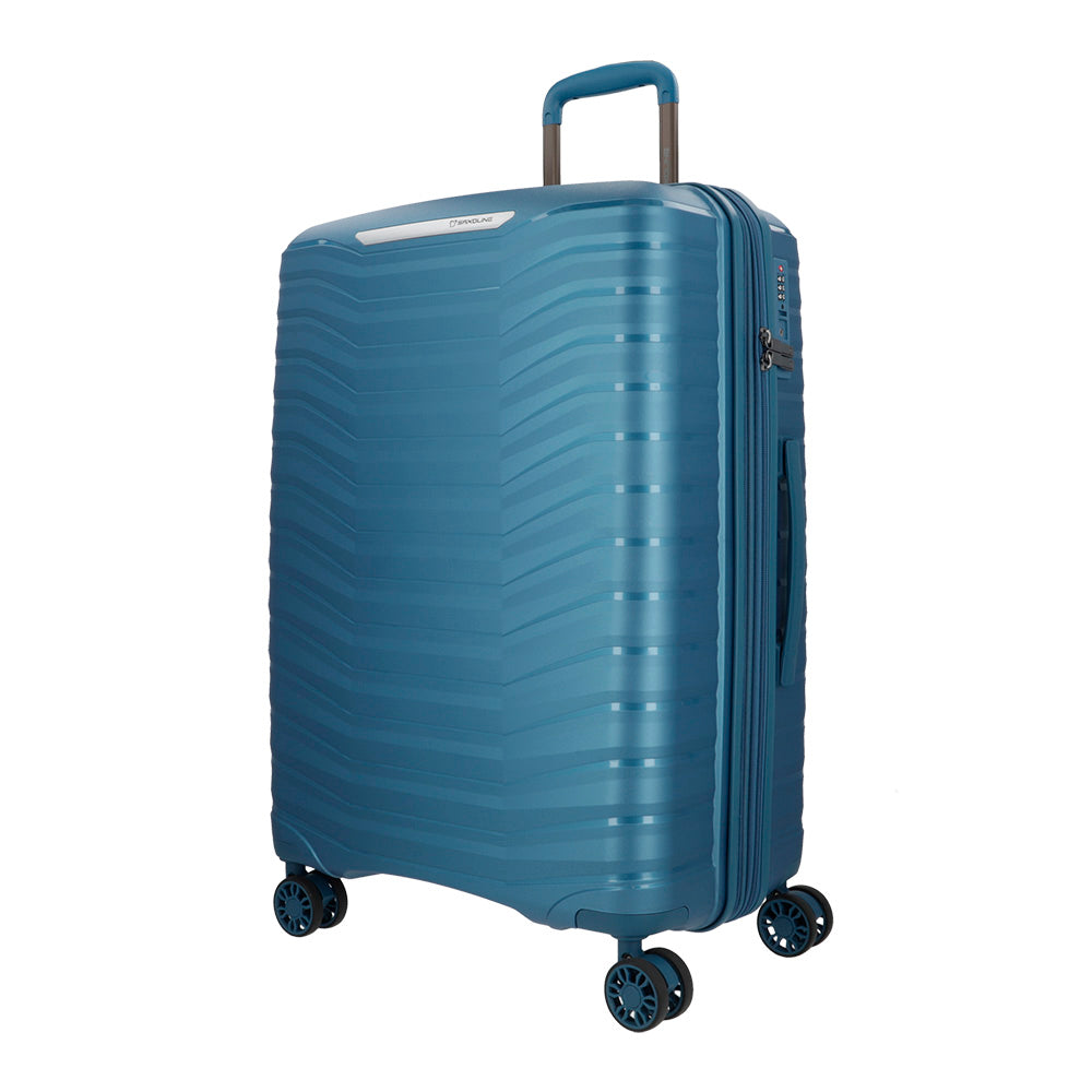saxoline Maleta grande Titanium Impact Pro azul Grandes ahorros