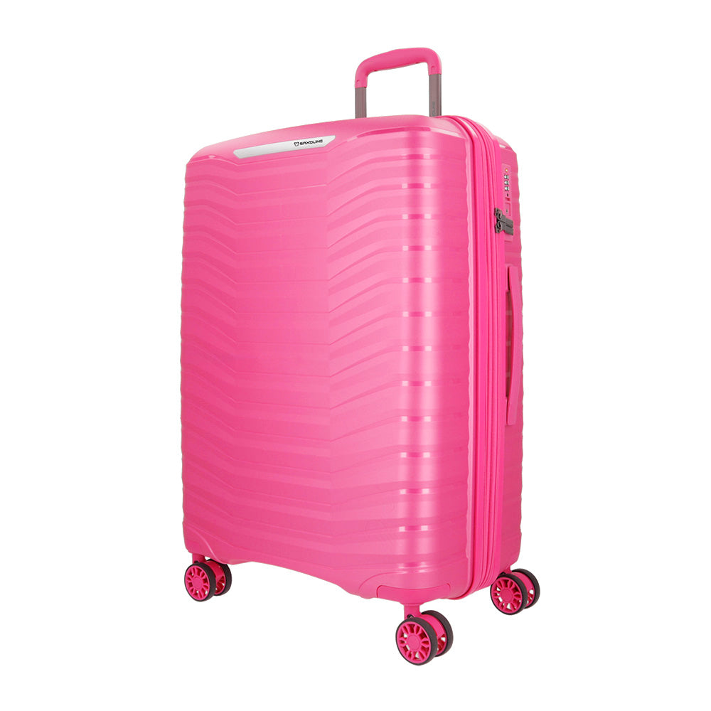 saxoline Maleta grande Titanium Impact Pro rosada Rebajas baratas