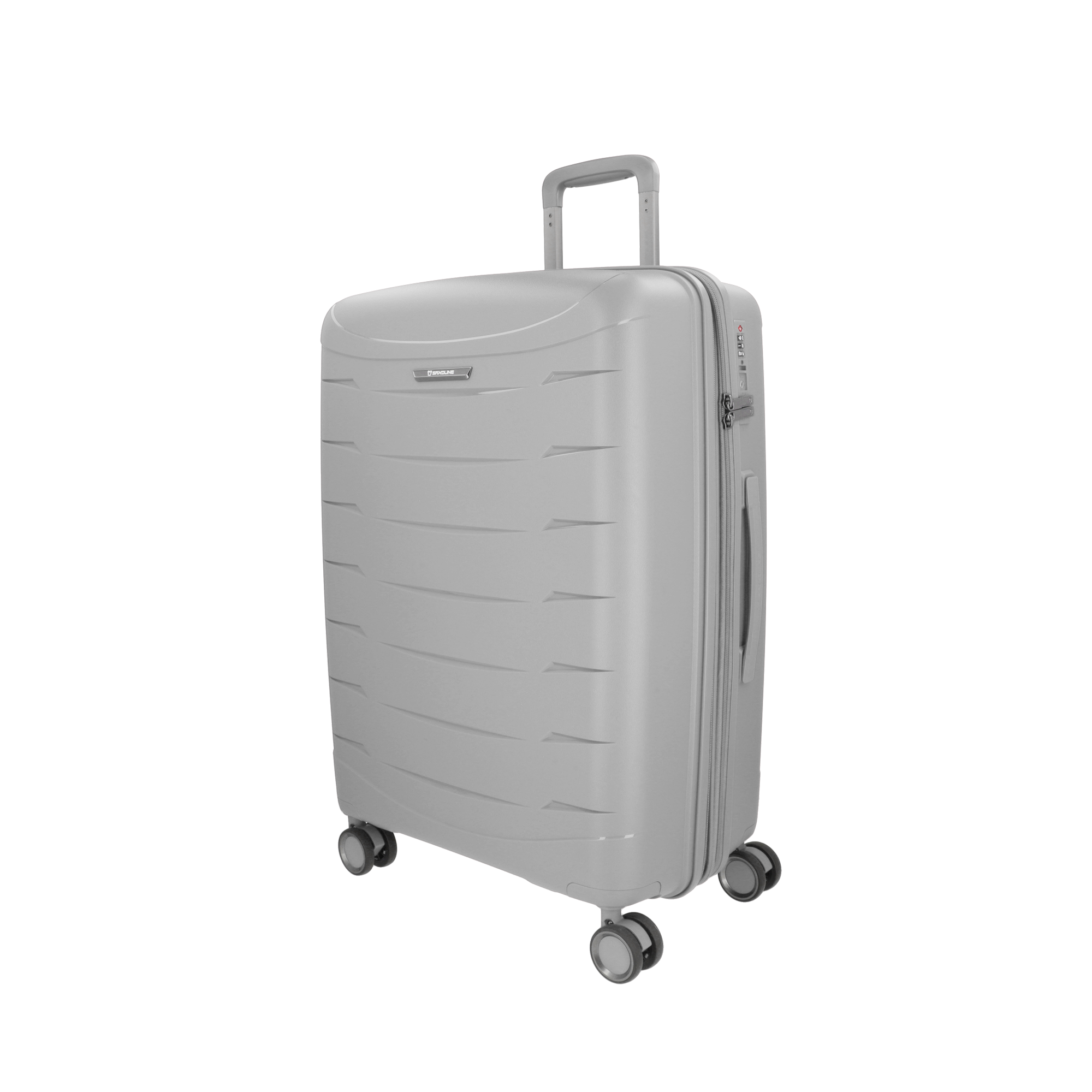 saxoline Maleta mediana Moonstone Impact Pro plateada Tienda