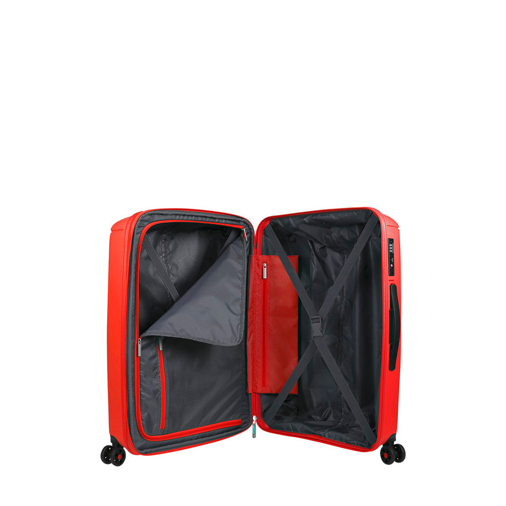 saxoline Maleta de cabina Fortress roja Liquidación