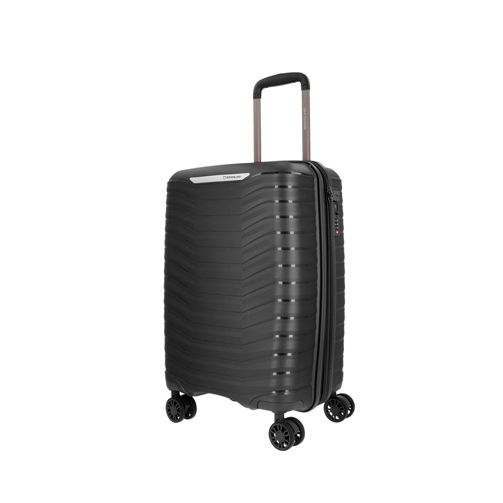 saxoline Maleta de cabina Titanium Impact Pro negra Últimos 3 días