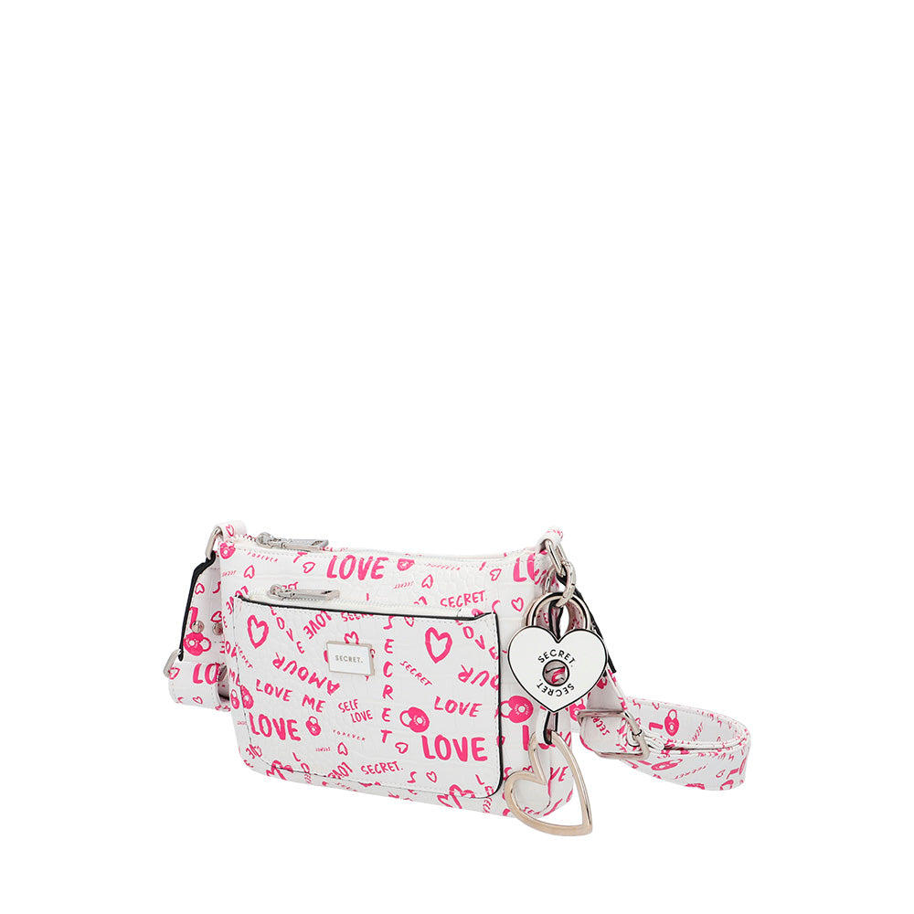 saxoline Minibandolera Love beige Oferta especial de fábrica