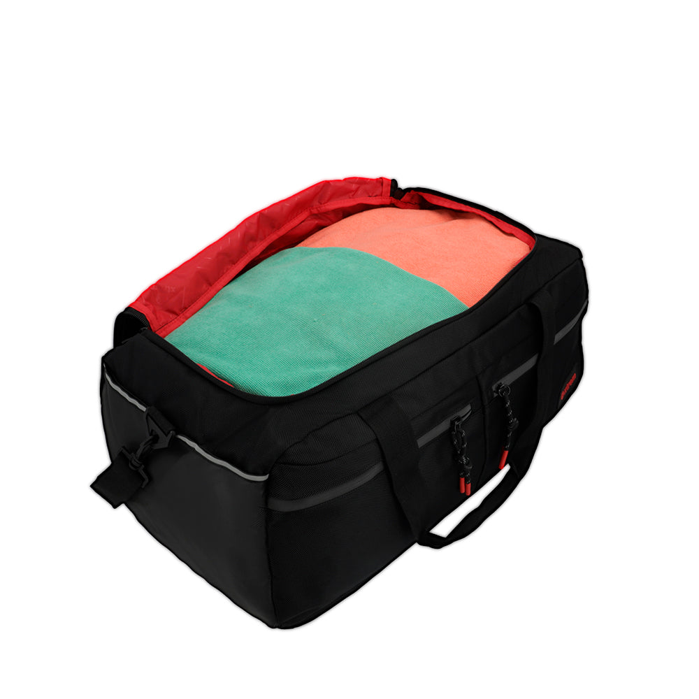 saxoline Bolso de viaje Quest negro/rojo M Última moda