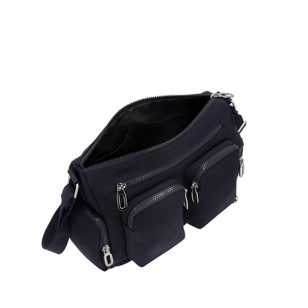 saxoline Bandolera Lucca azul M Ofertas de temporada
