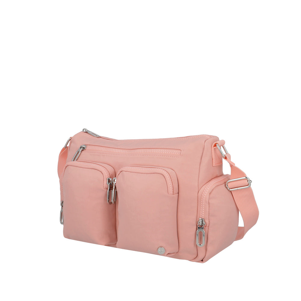 saxoline Cartera Lucca rosada 2025