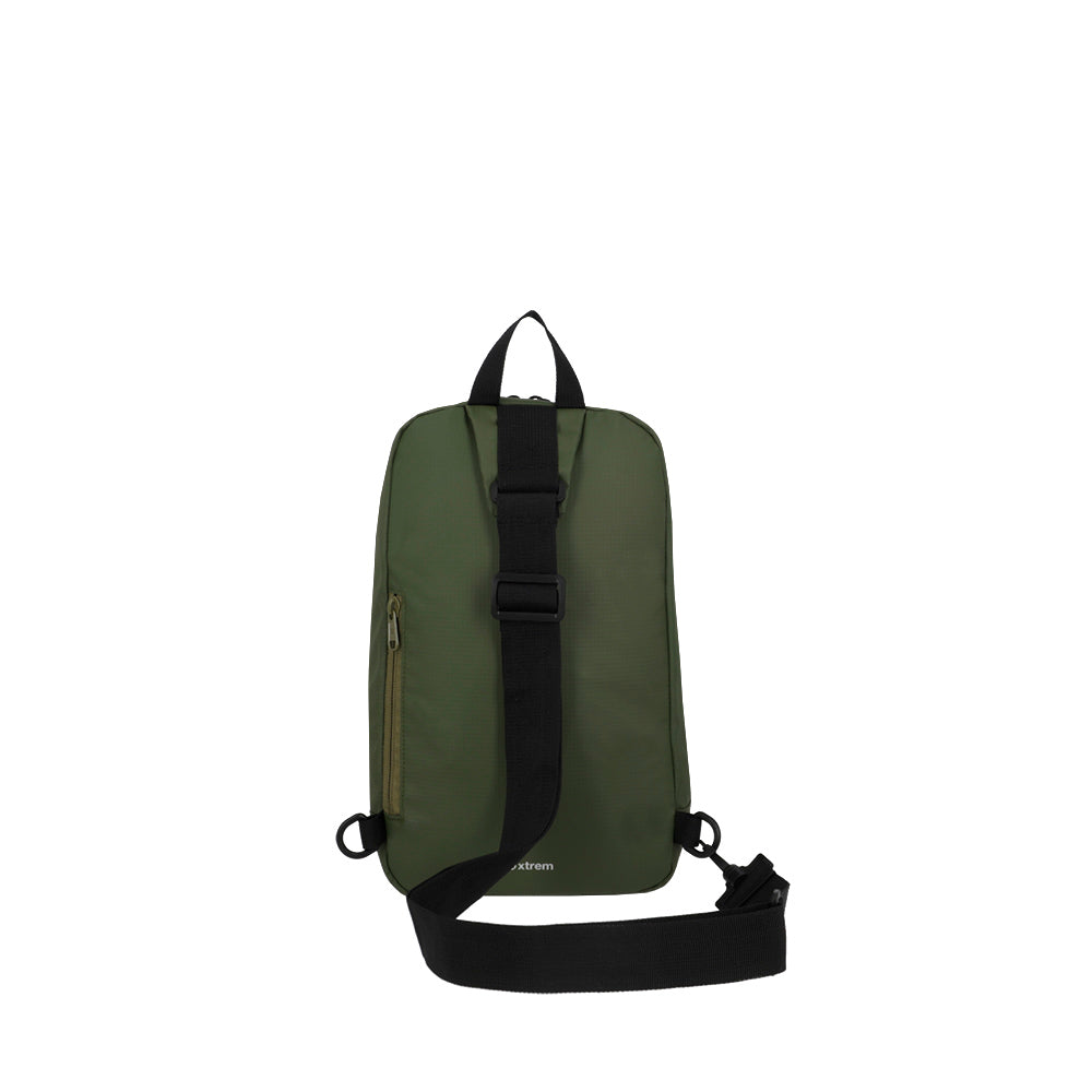 saxoline Sling bolso cruzado Oneyard verde M Rebajas baratas
