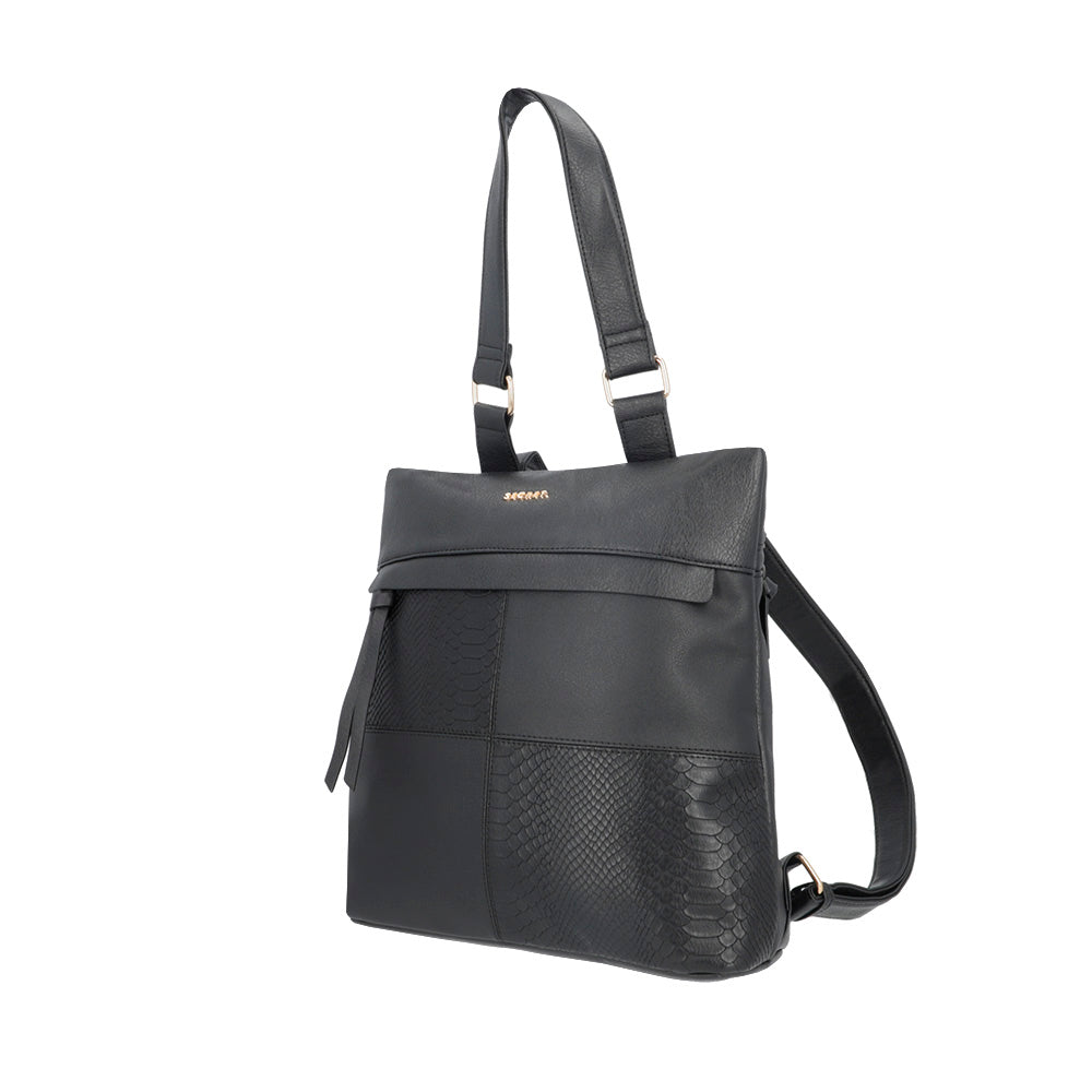 saxoline Mochila grande Hungria negra Solo hoy