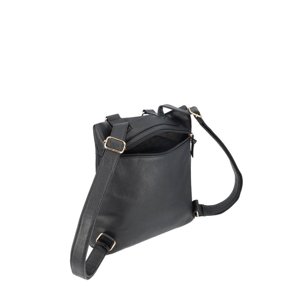 saxoline Mochila grande Hungria negra Solo hoy