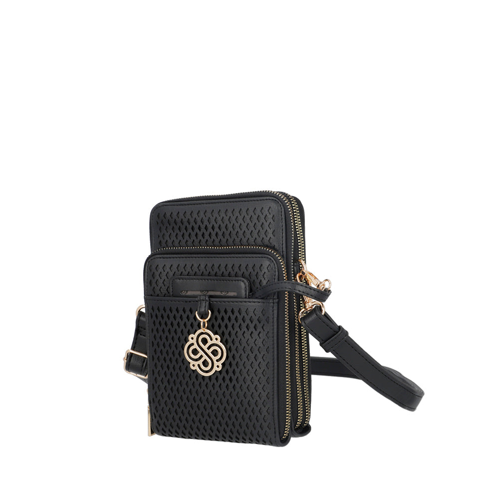 saxoline Portacelular Zagora negro Oferta especial de fábrica