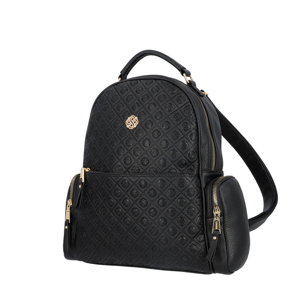 saxoline Mochila Torino negra Outlet