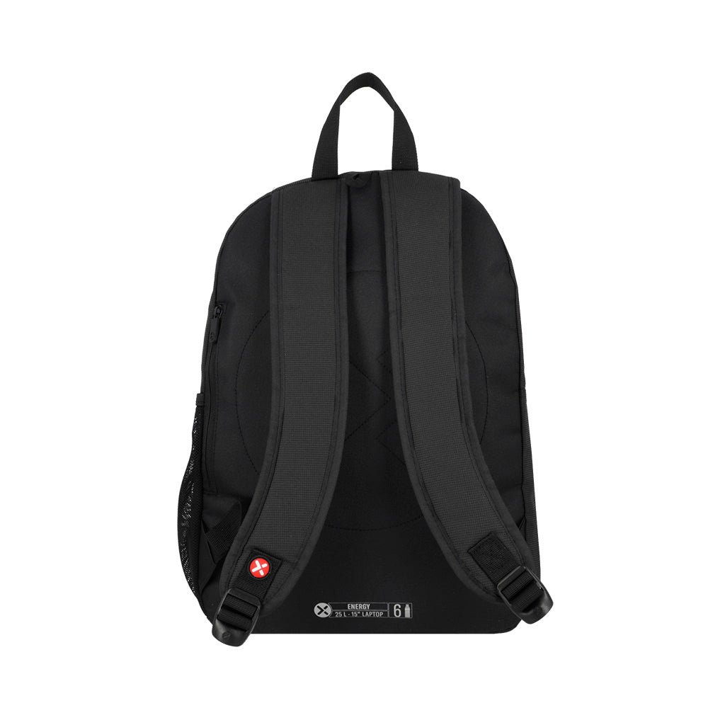 saxoline Mochila para notebook 15" Energy negra Oferta especial de fábrica