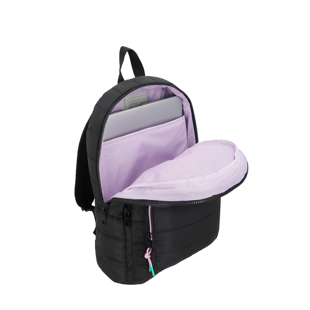 saxoline Mochila para notebook 14" Hamilton negra/morada Solo queda un día
