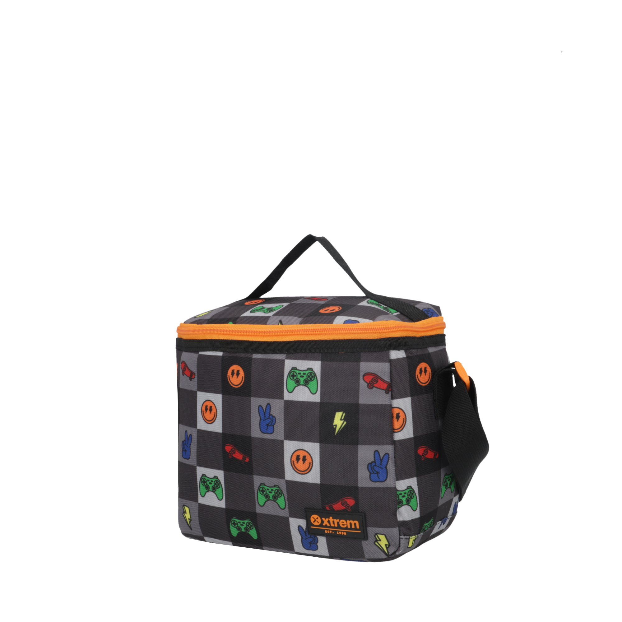 saxoline Set mochila + lonchera + estuche Triple Pack negro gamer Liquidación