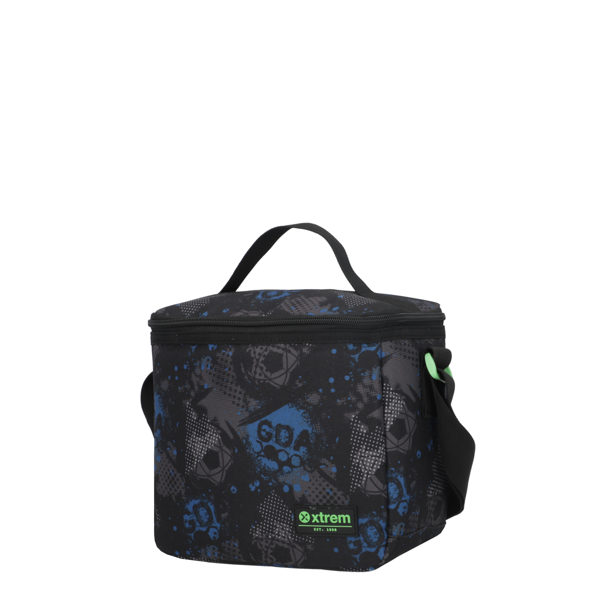 saxoline Set mochila + lonchera + estuche Triple Pack negro fútbol Precios de Black Friday