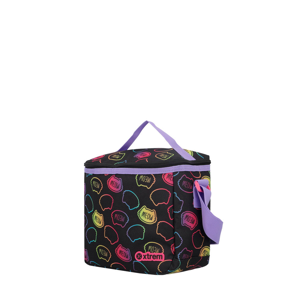 saxoline Set mochila + lonchera + estuche Run Pack negro gato Descuento por venta flash