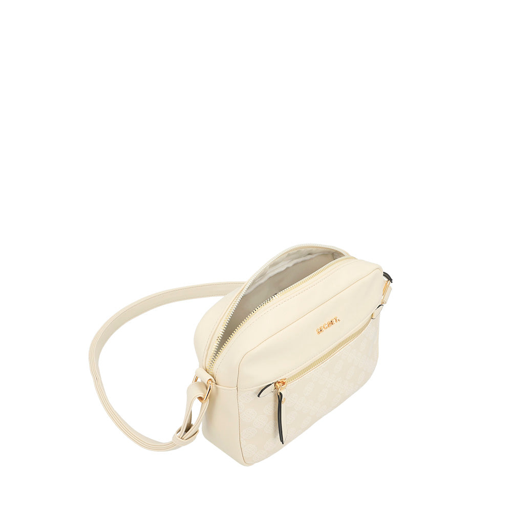 saxoline Bandolera pequeña Toulouse beige Grandes descuentos