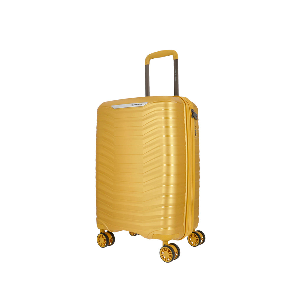 saxoline Maleta de cabina Titanium Impact Pro dorada Ofertas especiales